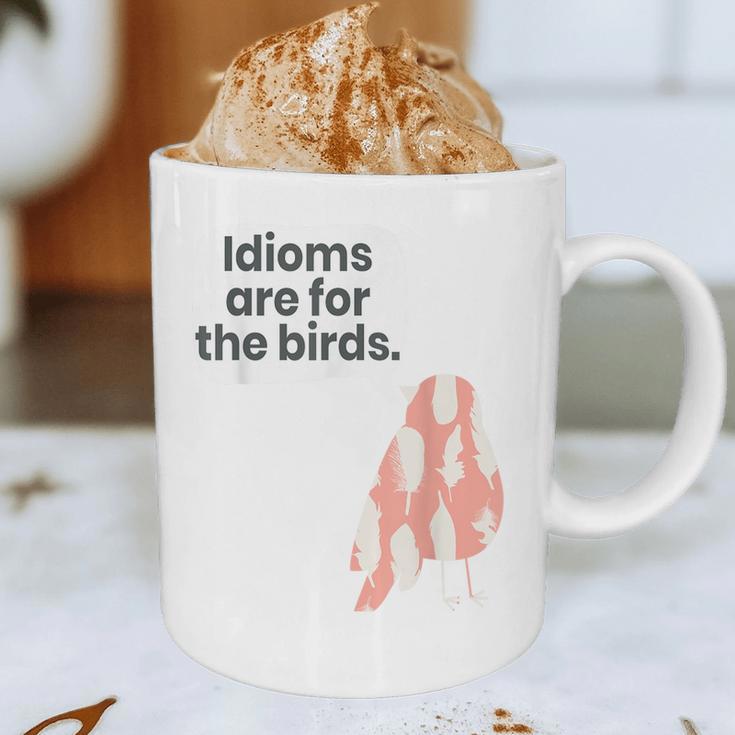 English Teachers Idiom Joke Grammar Police Literature Lovers Men Women Girls Kids Graphic Print Coffee Mug, novelty gifts, funny gifts