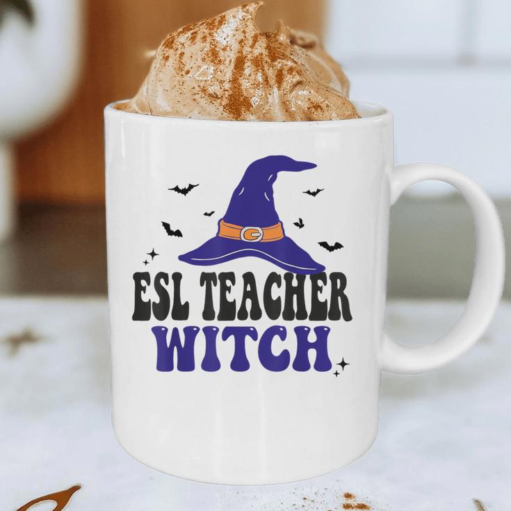 ESL Teacher Witch Halloween Matching Group Costume Graphic Print Coffee Mug, novelty gifts, funny gifts ESL Teacher Witch Halloween Matching Group Costume Graphic Print Coffee Mug, novelty gifts, funny gifts