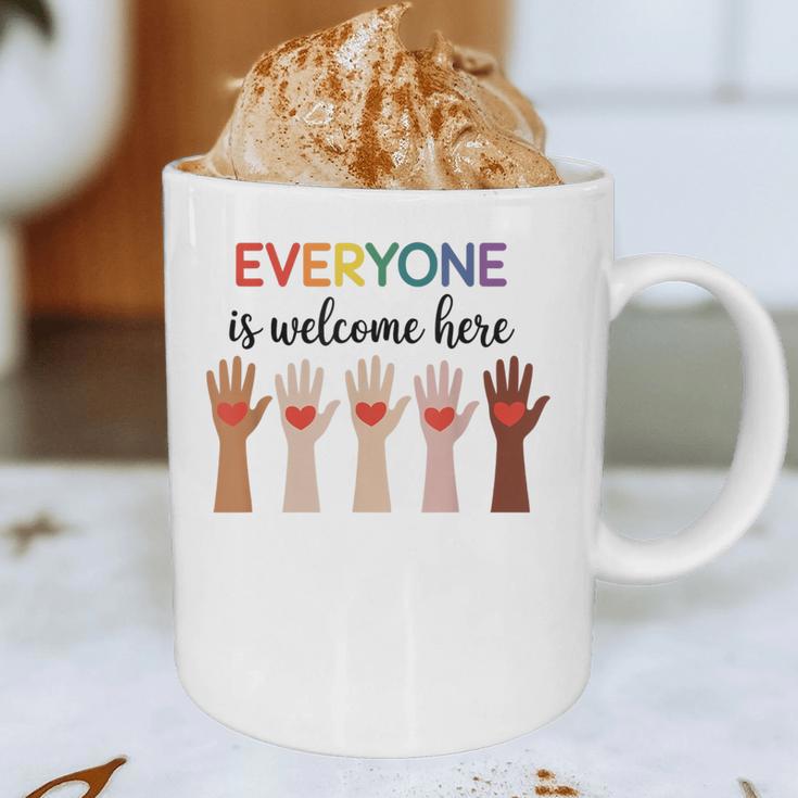 Everyone Is Welcome Here Idaho Teacher Graphic Print Coffee Mug, novelty gifts, funny gifts Everyone Is Welcome Here Idaho Teacher Graphic Print Coffee Mug, novelty gifts, funny gifts