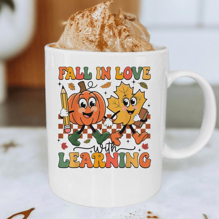Fall In Love With Learning Thanksgiving Teacher Student Graphic Print Coffee Mug, novelty gifts, funny gifts Fall In Love With Learning Thanksgiving Teacher Student Graphic Print Coffee Mug, novelty gifts, funny gifts