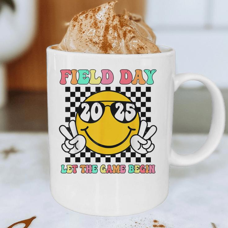 Field Day 2025 Let The Games Begin Yellow Team Teachers Kids Graphic Print Coffee Mug, novelty gifts, funny gifts Field Day 2025 Let The Games Begin Yellow Team Teachers Kids Graphic Print Coffee Mug, novelty gifts, funny gifts