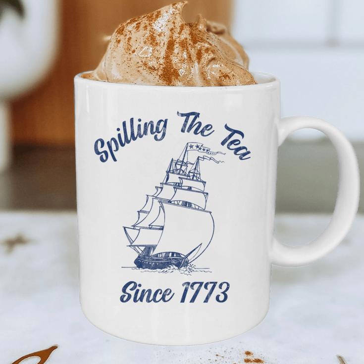 Fun 4th Of July Spilling The Tea Since 1773 History Teacher Graphic Print Coffee Mug, novelty gifts, funny gifts Fun 4th Of July Spilling The Tea Since 1773 History Teacher Graphic Print Coffee Mug, novelty gifts, funny gifts