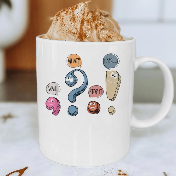 Grammar Teacher Punctuation For English Teacher Men Women Graphic Print Coffee Mug, novelty gifts, funny gifts Grammar Teacher Punctuation For English Teacher Men Women Graphic Print Coffee Mug, novelty gifts, funny gifts