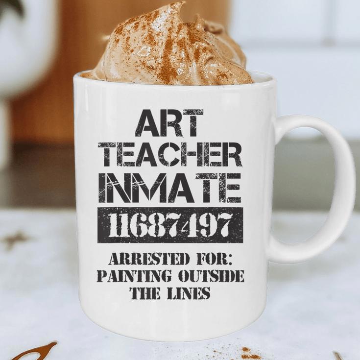 Halloween Art Teacher Prisoner Costume Graphic Print Coffee Mug, novelty gifts, funny gifts Halloween Art Teacher Prisoner Costume Graphic Print Coffee Mug, novelty gifts, funny gifts