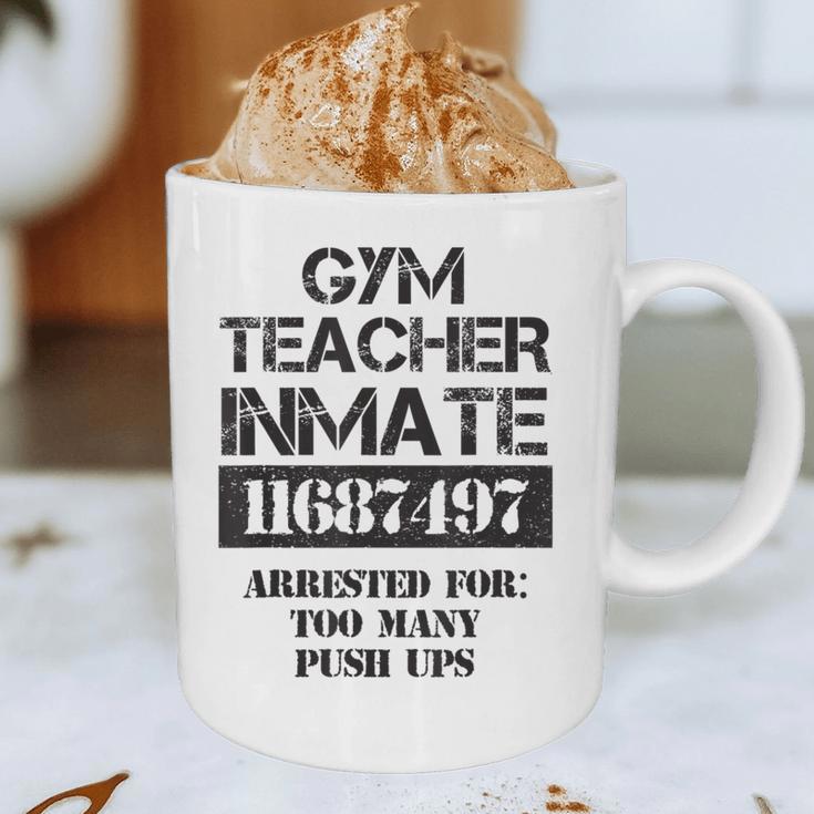 Halloween Gym Teacher Prisoner Costume Graphic Print Coffee Mug, novelty gifts, funny gifts Halloween Gym Teacher Prisoner Costume Graphic Print Coffee Mug, novelty gifts, funny gifts