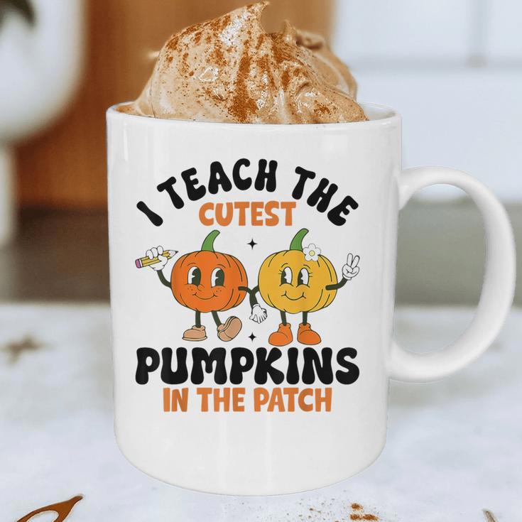 Halloween Teacher I Teach The Cutest Pumpkins In The Patch Graphic Print Coffee Mug, novelty gifts, funny gifts Halloween Teacher I Teach The Cutest Pumpkins In The Patch Graphic Print Coffee Mug, novelty gifts, funny gifts