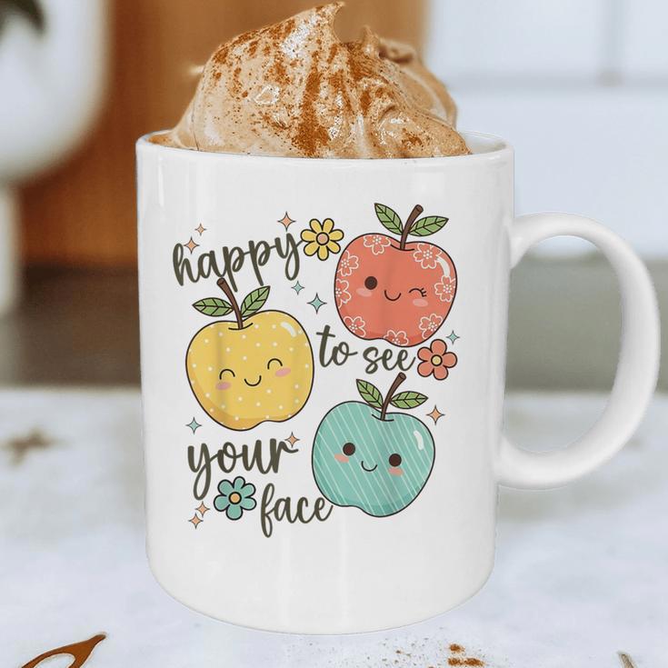 Happy To See Your Face Teacher Apple Graphic Print Coffee Mug, novelty gifts, funny gifts Happy To See Your Face Teacher Apple Graphic Print Coffee Mug, novelty gifts, funny gifts