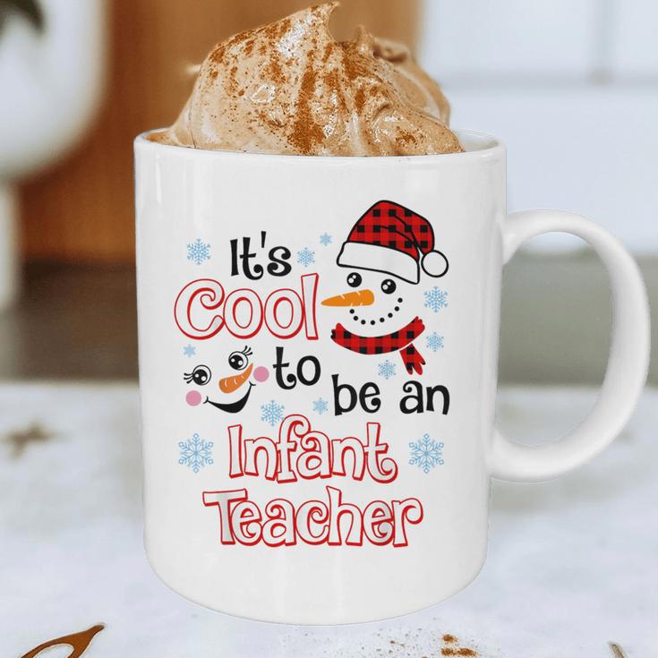 It's Cool To Be a Infant Teacher Snowman Winter Christmas Graphic Print Coffee Mug, novelty gifts, funny gifts It's Cool To Be a Infant Teacher Snowman Winter Christmas Graphic Print Coffee Mug, novelty gifts, funny gifts