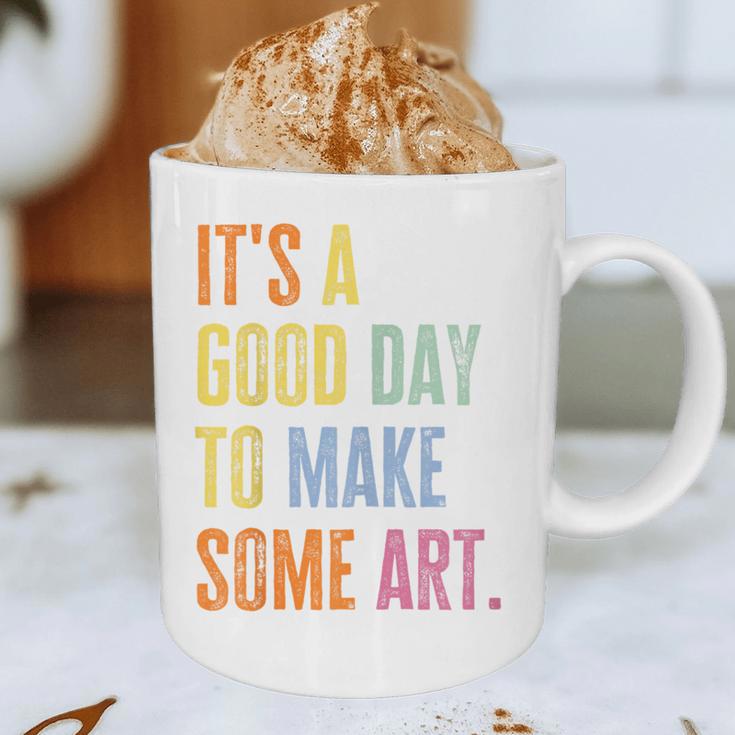 It's A Good Day To Make Art Artist Teacher Painter Graphic Print Coffee Mug, novelty gifts, funny gifts It's A Good Day To Make Art Artist Teacher Painter Graphic Print Coffee Mug, novelty gifts, funny gifts