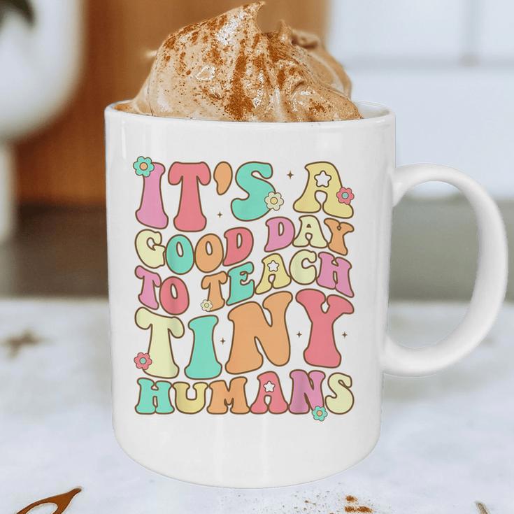 It's A Good Day To Teach Tiny Humans Teacher Teaching Graphic Print Coffee Mug, novelty gifts, funny gifts