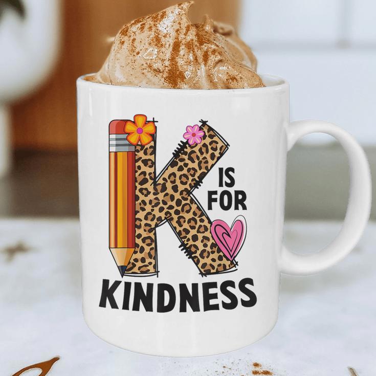 K Is For Kindness Unity Day Teacher Kids Graphic Print Coffee Mug, novelty gifts, funny gifts K Is For Kindness Unity Day Teacher Kids Graphic Print Coffee Mug, novelty gifts, funny gifts