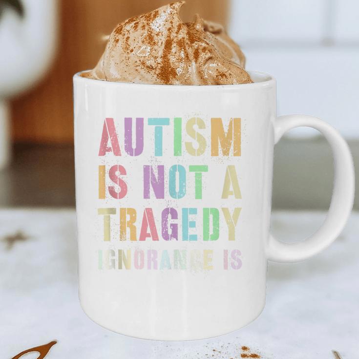 Kids AUTISM IS NOT A TRAGEDY IGNORANCE IS Proud Teacher Crew Graphic Print Coffee Mug, novelty gifts, funny gifts Kids AUTISM IS NOT A TRAGEDY IGNORANCE IS Proud Teacher Crew Graphic Print Coffee Mug, novelty gifts, funny gifts
