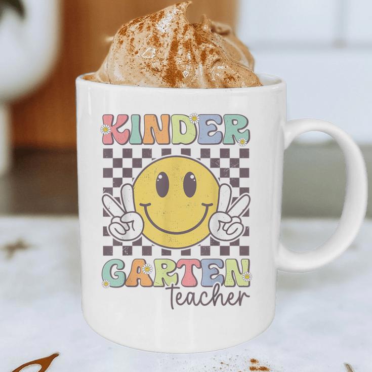 Kindergarten Teacher Team Hippie Smile Face Back To School Graphic Print Coffee Mug, novelty gifts, funny gifts Kindergarten Teacher Team Hippie Smile Face Back To School Graphic Print Coffee Mug, novelty gifts, funny gifts