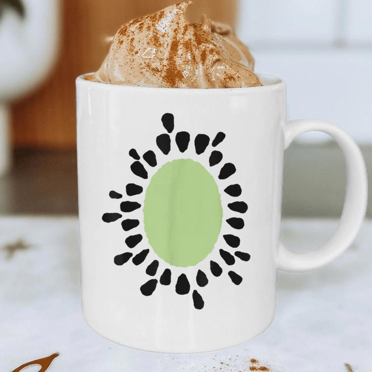 Kiwi Easy Costume Halloween Fruit Lover School Teacher Fun Graphic Print Coffee Mug, novelty gifts, funny gifts