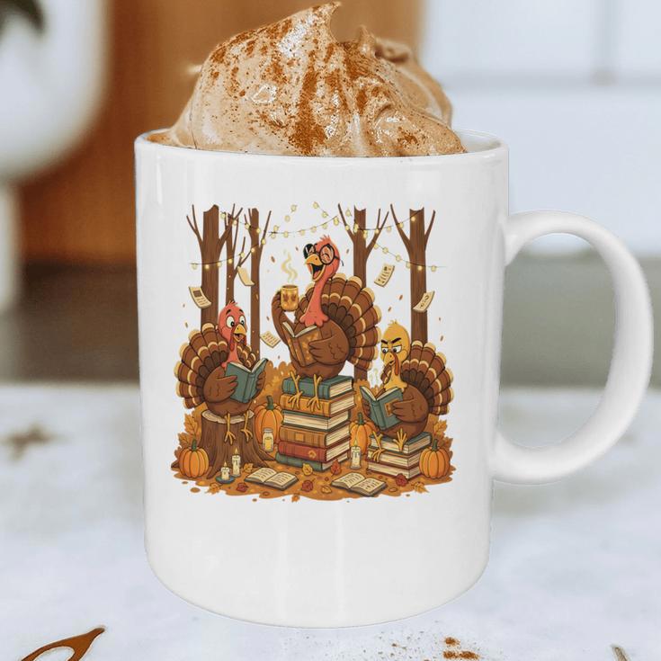 Librarian Turkey Reading Book Fall Thanksgiving Teacher Book Graphic Print Coffee Mug, novelty gifts, funny gifts Librarian Turkey Reading Book Fall Thanksgiving Teacher Book Graphic Print Coffee Mug, novelty gifts, funny gifts