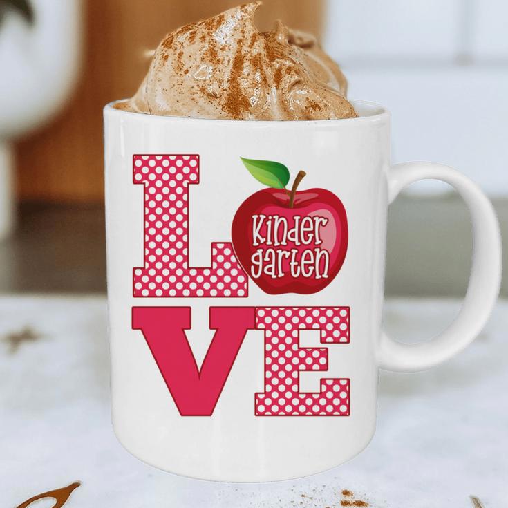 Love Kindergarten Cute Apple School Teacher Graphic Print Coffee Mug, novelty gifts, funny gifts Love Kindergarten Cute Apple School Teacher Graphic Print Coffee Mug, novelty gifts, funny gifts