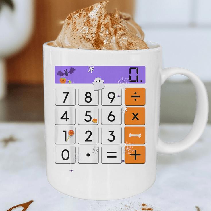 Math Teacher Halloween Costume Calculator Math Pun Graphic Print Coffee Mug, novelty gifts, funny gifts Math Teacher Halloween Costume Calculator Math Pun Graphic Print Coffee Mug, novelty gifts, funny gifts
