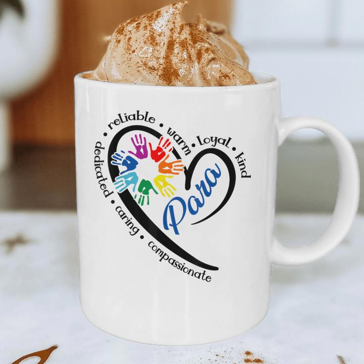 Para Heart Teacher Paraprofessional Paraeducator Men Women Graphic Print Coffee Mug, novelty gifts, funny gifts Para Heart Teacher Paraprofessional Paraeducator Men Women Graphic Print Coffee Mug, novelty gifts, funny gifts