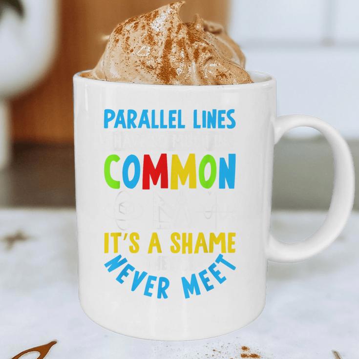 Parallel Lines Math Pun – Teacher Humor Graphic Print Coffee Mug, novelty gifts, funny gifts Parallel Lines Math Pun – Teacher Humor Graphic Print Coffee Mug, novelty gifts, funny gifts