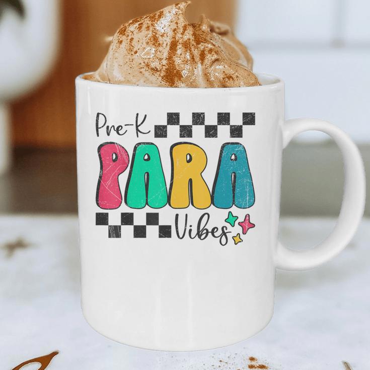 Pre-K Paraprofessional Teacher Back To School Vibes Graphic Print Coffee Mug, novelty gifts, funny gifts Pre-K Paraprofessional Teacher Back To School Vibes Graphic Print Coffee Mug, novelty gifts, funny gifts