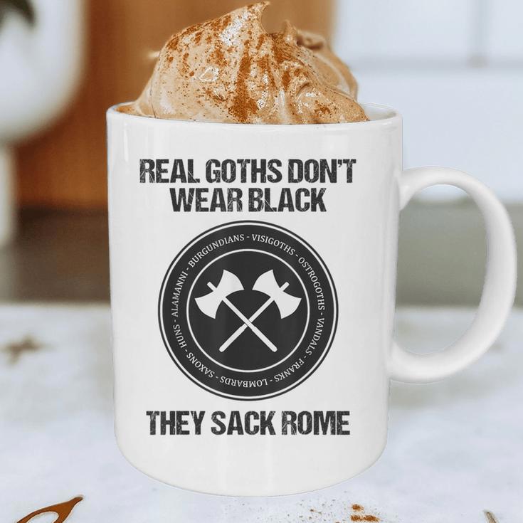Real Goths Sack Rome History Teacher Graphic Print Coffee Mug, novelty gifts, funny gifts