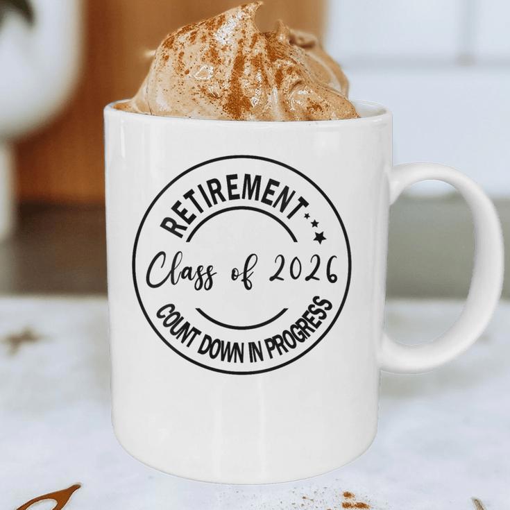 Retirement Class Of 2026 Count Down Progress Retired Teacher Graphic Print Coffee Mug, novelty gifts, funny gifts Retirement Class Of 2026 Count Down Progress Retired Teacher Graphic Print Coffee Mug, novelty gifts, funny gifts