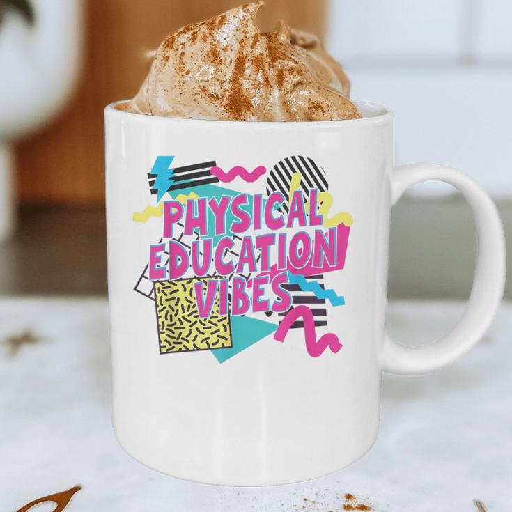 Retro Physical Education Vibes Gym Teacher Phys Ed Teacher Graphic Print Coffee Mug, novelty gifts, funny gifts Retro Physical Education Vibes Gym Teacher Phys Ed Teacher Graphic Print Coffee Mug, novelty gifts, funny gifts