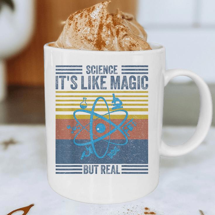 Science It's Like Magic But Real Science Teacher Geek Nerd Graphic Print Coffee Mug, novelty gifts, funny gifts
