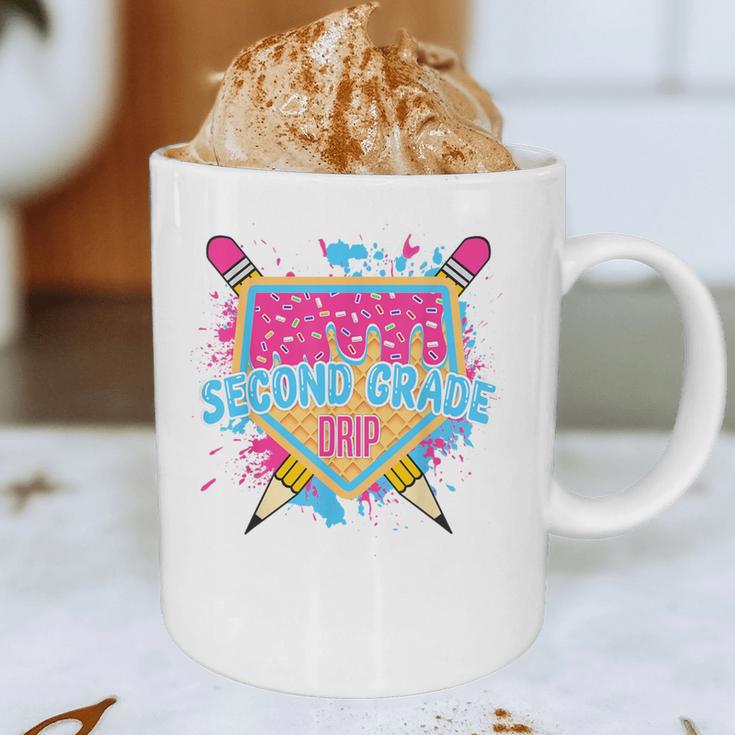 Second Grade Drip Ice Cream Home Plate Baseball Teachers Kid Graphic Print Coffee Mug, novelty gifts, funny gifts Second Grade Drip Ice Cream Home Plate Baseball Teachers Kid Graphic Print Coffee Mug, novelty gifts, funny gifts