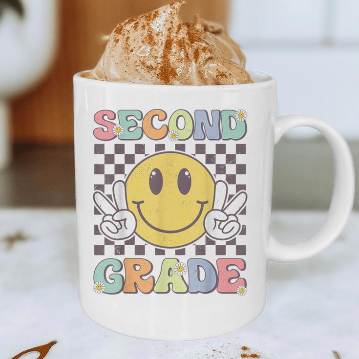 Second Grade Teachers Boys Girls Smile Face 2nd Grade Team Graphic Print Coffee Mug, novelty gifts, funny gifts