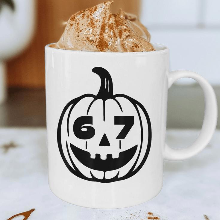Six Seven Halloween Costume For Students Teachers Graphic Print Coffee Mug, novelty gifts, funny gifts
