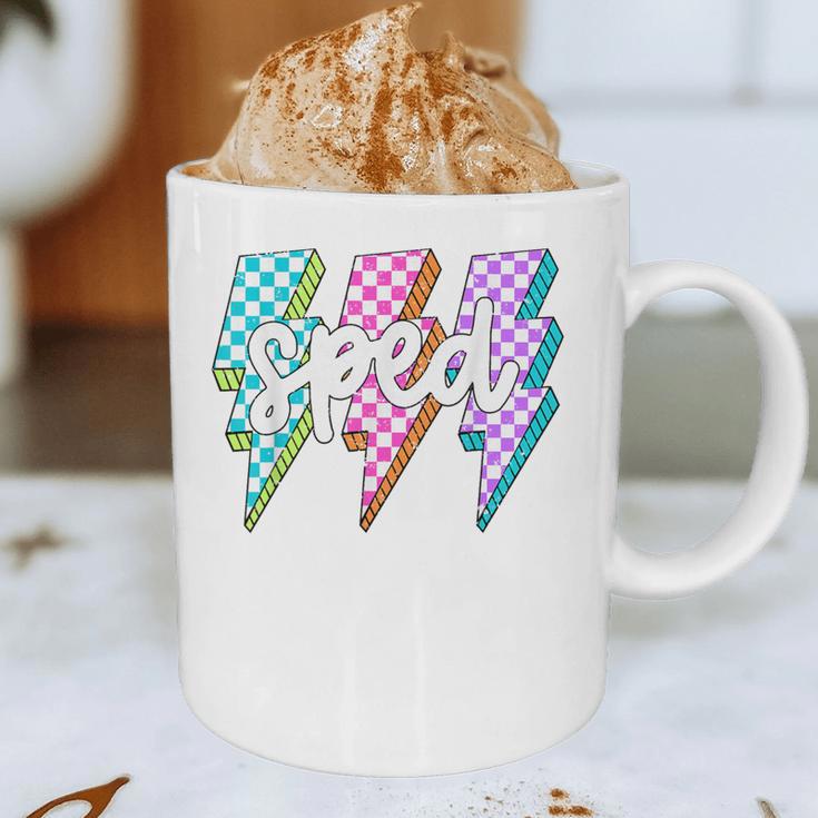SPED Teacher Squad Lightning Bolt Special Education Graphic Print Coffee Mug, novelty gifts, funny gifts SPED Teacher Squad Lightning Bolt Special Education Graphic Print Coffee Mug, novelty gifts, funny gifts