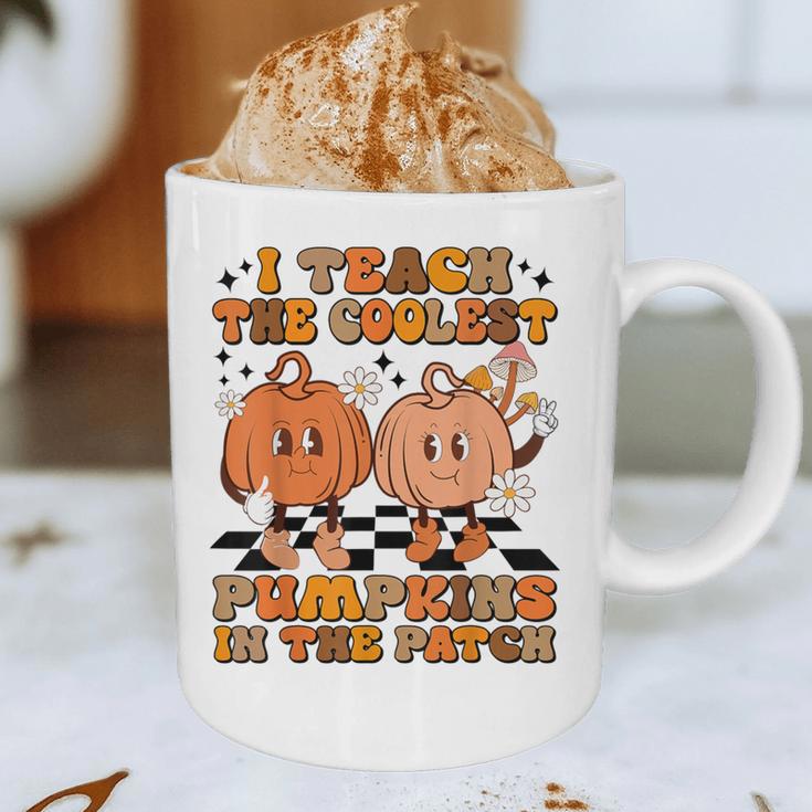 I Teach The Coolest Pumpkins In The Patch Teacher Halloween Graphic Print Coffee Mug, novelty gifts, funny gifts I Teach The Coolest Pumpkins In The Patch Teacher Halloween Graphic Print Coffee Mug, novelty gifts, funny gifts