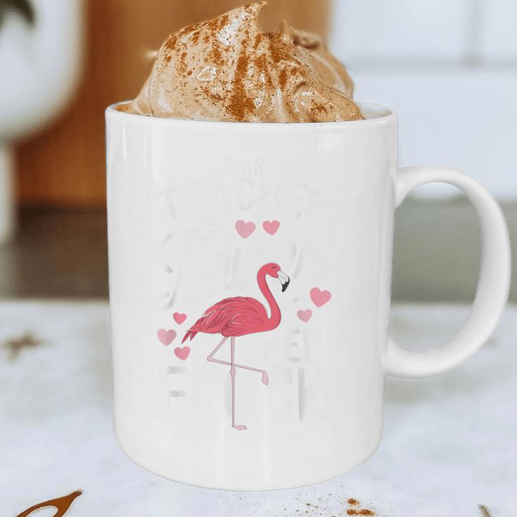 This Teacher Loves Her Flock Flamingo Teacher Class Graphic Print Coffee Mug, novelty gifts, funny gifts This Teacher Loves Her Flock Flamingo Teacher Class Graphic Print Coffee Mug, novelty gifts, funny gifts