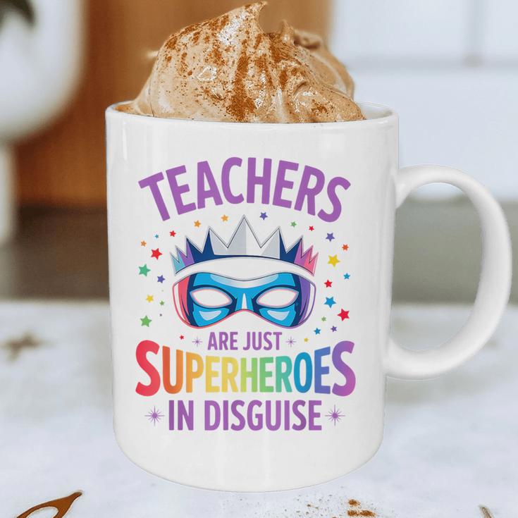 Teachers Are Just Superheroes In Disguise Back To School Graphic Print Coffee Mug, novelty gifts, funny gifts Teachers Are Just Superheroes In Disguise Back To School Graphic Print Coffee Mug, novelty gifts, funny gifts