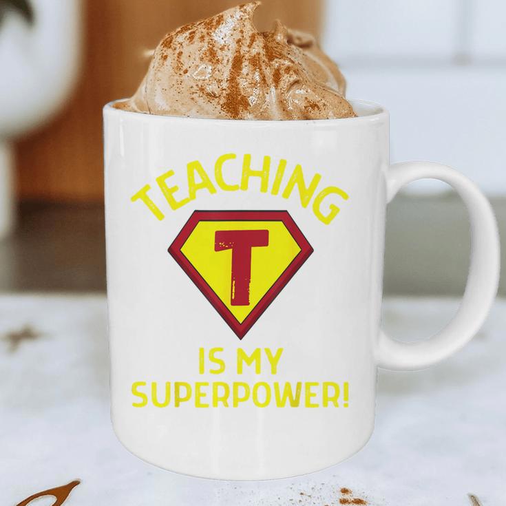 Teaching Is My Superpower Fun Elementary Teacher 1st Grade Graphic Print Coffee Mug, novelty gifts, funny gifts Teaching Is My Superpower Fun Elementary Teacher 1st Grade Graphic Print Coffee Mug, novelty gifts, funny gifts