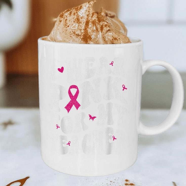 I Wear Pink For My Teacher Breast Cancer Awareness Support Men Women Graphic Print Coffee Mug, novelty gifts, funny gifts I Wear Pink For My Teacher Breast Cancer Awareness Support Men Women Graphic Print Coffee Mug, novelty gifts, funny gifts