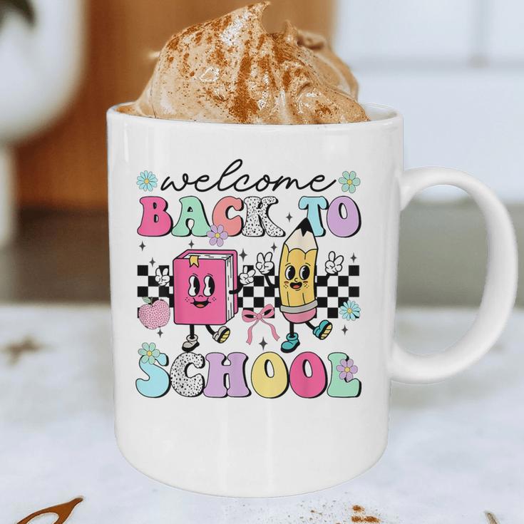 Welcome Back To School 2024 Teachers Students First Day Graphic Print Coffee Mug, novelty gifts, funny gifts Welcome Back To School 2024 Teachers Students First Day Graphic Print Coffee Mug, novelty gifts, funny gifts