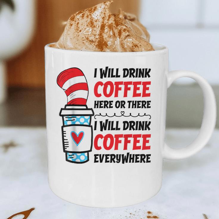 I Will Drink Coffee Here Or There Funny Teacher Teaching Men Women Girls Kids Graphic Print Coffee Mug, novelty gifts, funny gifts I Will Drink Coffee Here Or There Funny Teacher Teaching Men Women Girls Kids Graphic Print Coffee Mug, novelty gifts, funny gifts