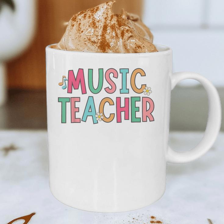 Women Music Teacher First Day Of School Elementary School Graphic Print Coffee Mug, novelty gifts, funny gifts