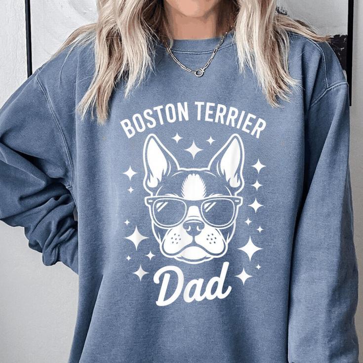 Boston Terrier Dad Boston Terrier Comfort Colors Sweatshirt