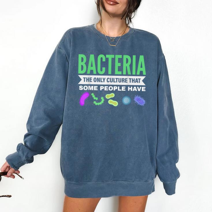 Bacteria Culture Biology Science Teacher Biologist Comfort Colors Sweatshirt