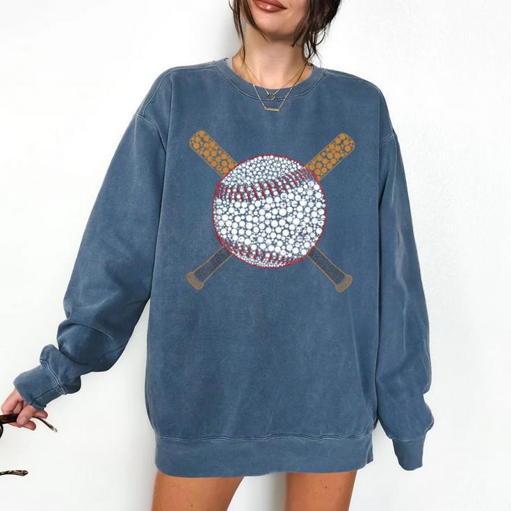 Baseball Happy Dot Day Shirts For Kids Men Women Teacher Comfort Colors Sweatshirt