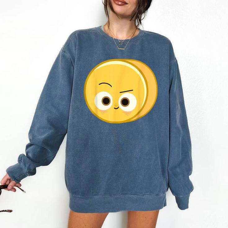 Cute Good Egg Teacher Halloween Costume Group The Big Cheese Comfort Colors Sweatshirt