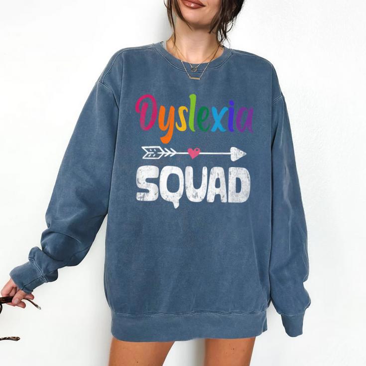 Dyslexia Awareness Month Dyslexia Teacher Therapist Comfort Colors Sweatshirt