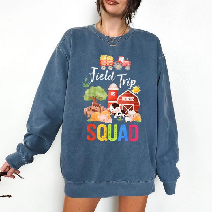 Farm Trip Field Trip Squad Farm Visit Teachers Students Comfort Colors Sweatshirt