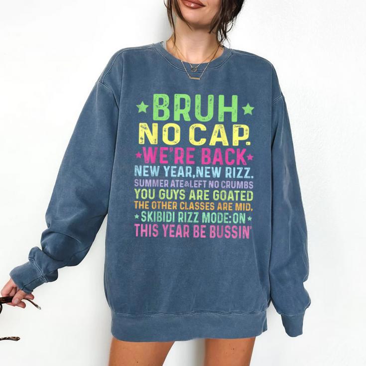 Gen A Slang Teachers Happy 1st Day Of School 2025 Students Comfort Colors Sweatshirt