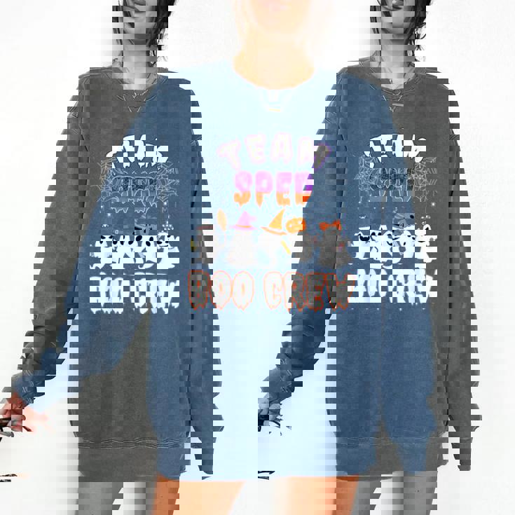 Halloween Costume Team SPED Teacher Special Education Comfort Colors Sweatshirt