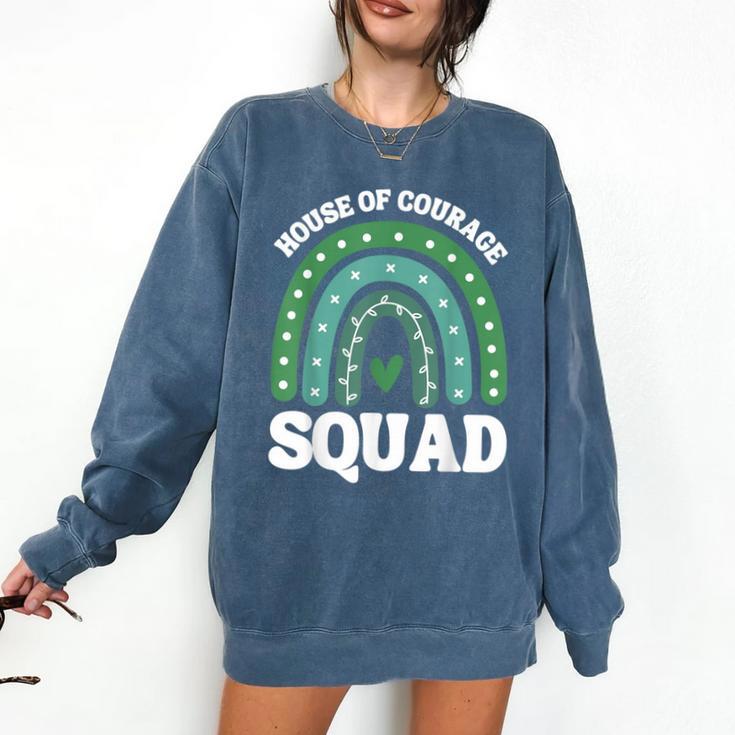 House Of Courage Squad RCA School Teacher Student Tee Comfort Colors Sweatshirt