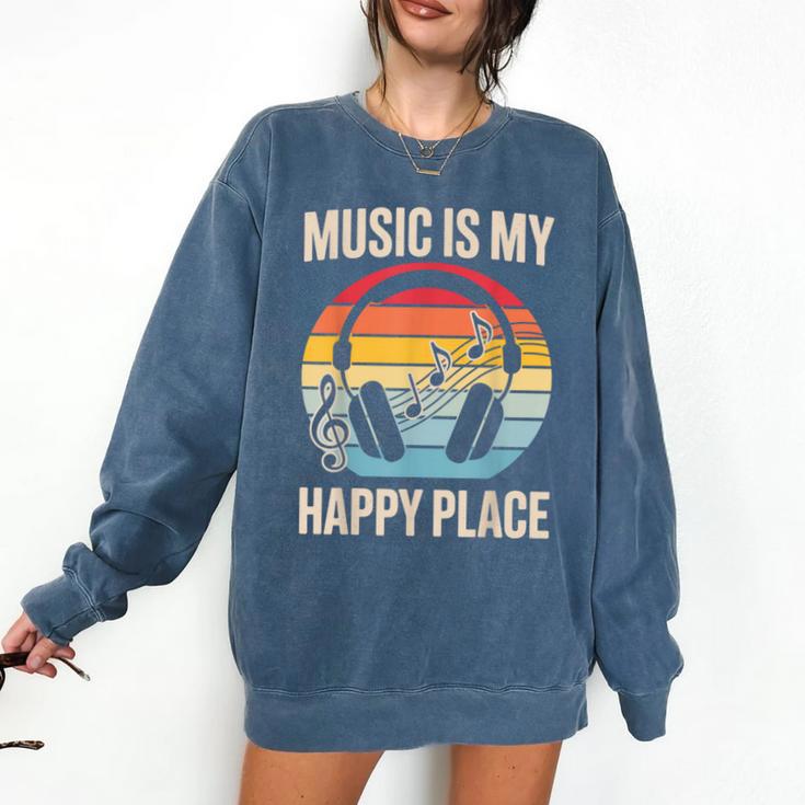 Music For Men Women Music Teacher Music Lover Comfort Colors Sweatshirt